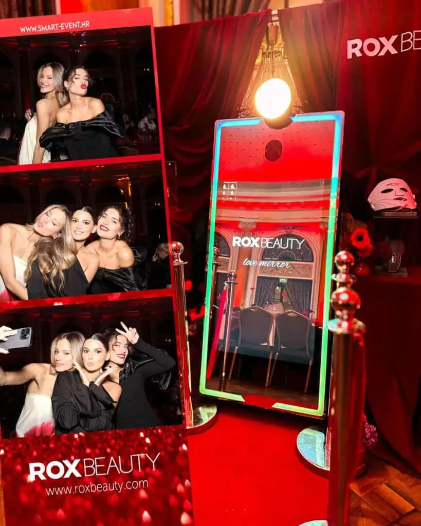 Mirror photo booth za korporativni event