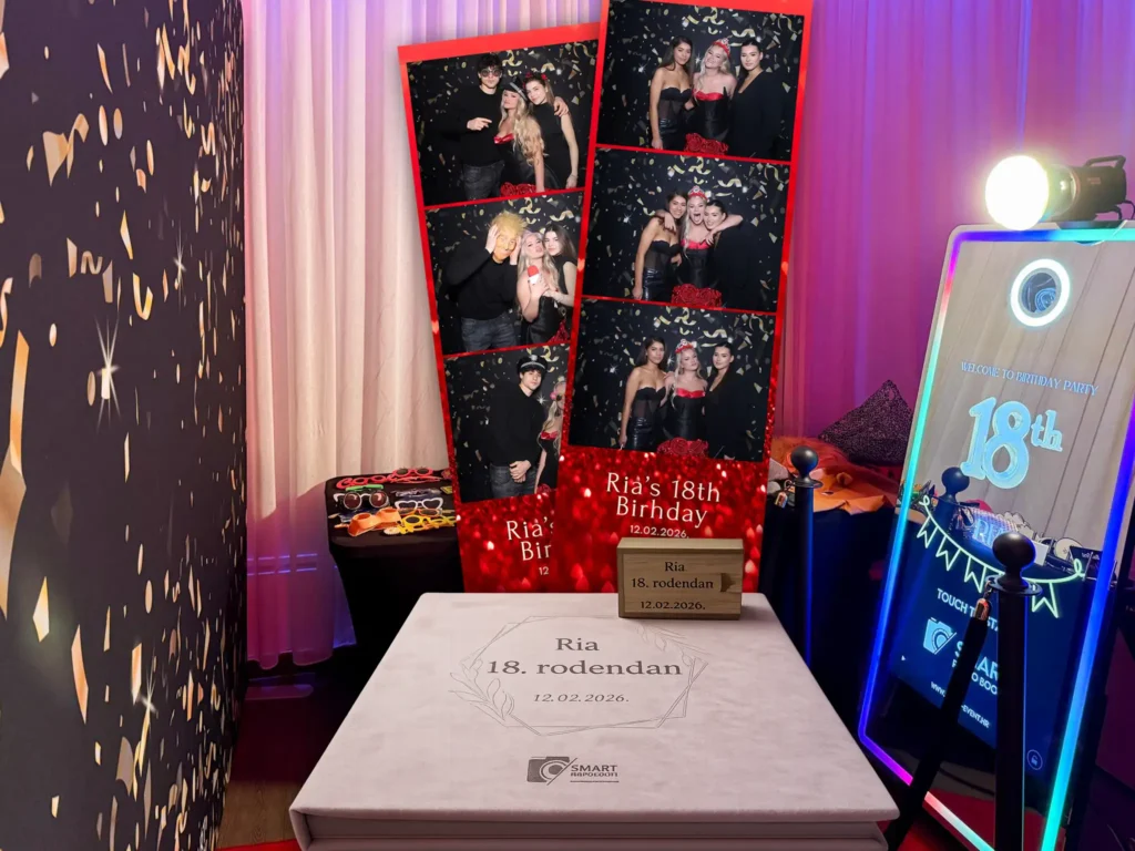 photo booth za 18.-ti rodendan