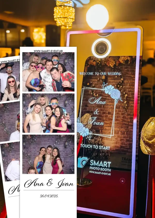 Mirror Photo booth za vjenčanja